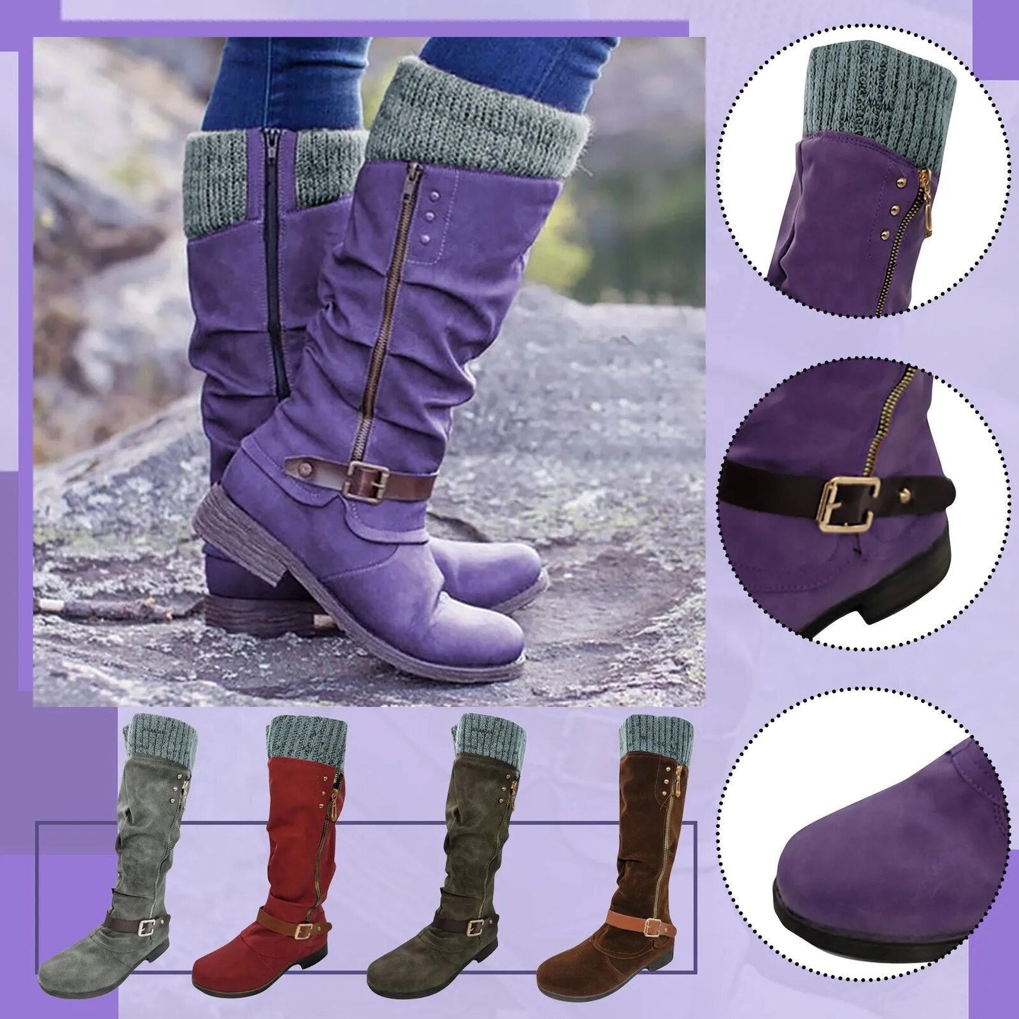 Kaia - Botas Ortopédicas Elegantes