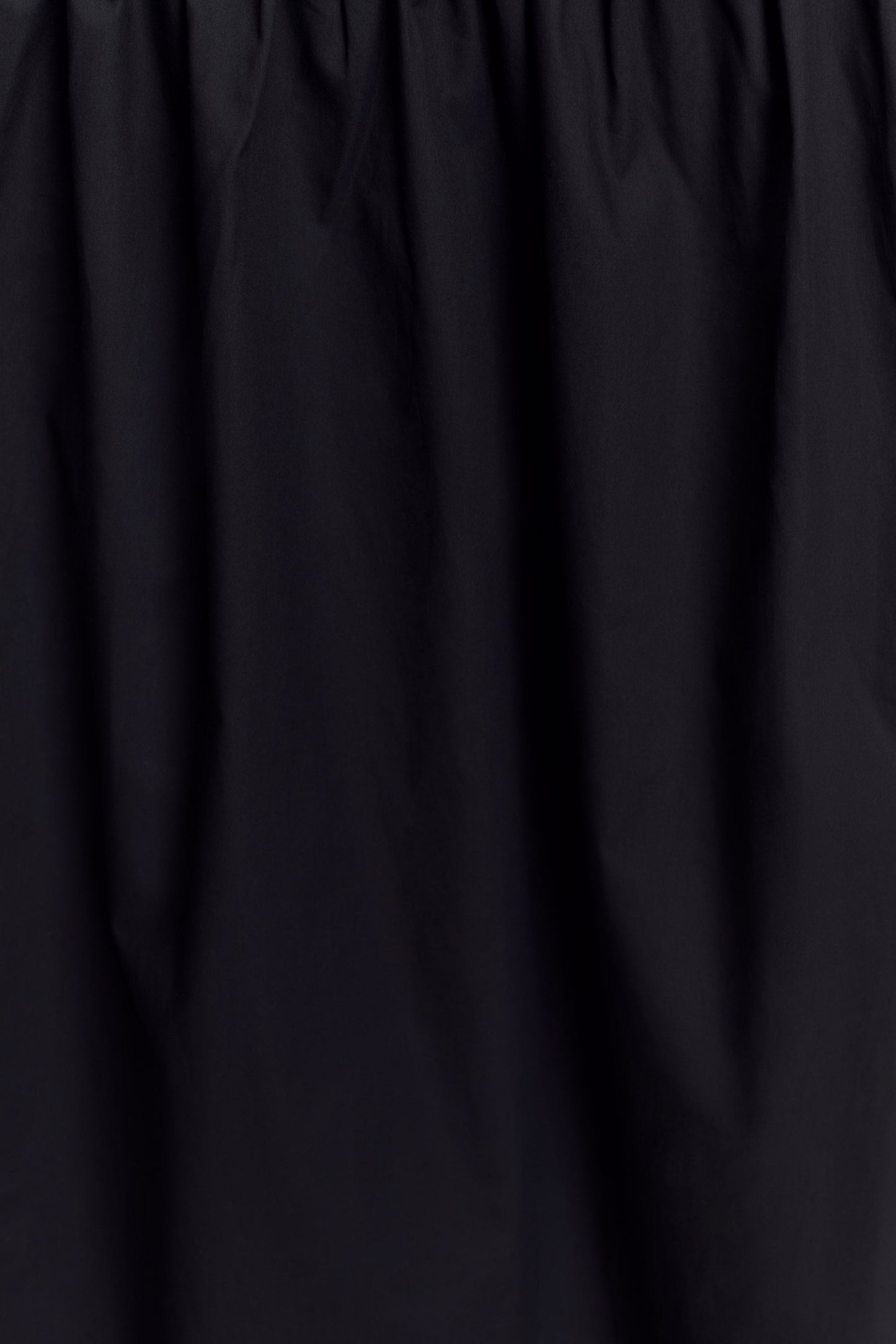 Vestido Maxi con Volantes Janis Cotton - Negro