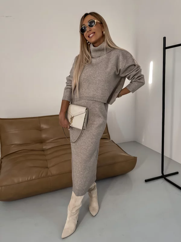 Nicole - Conjunto Elegante de Punto