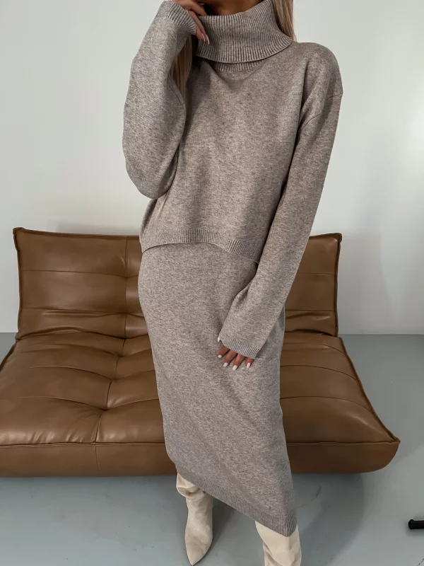 Nicole - Conjunto Elegante de Punto