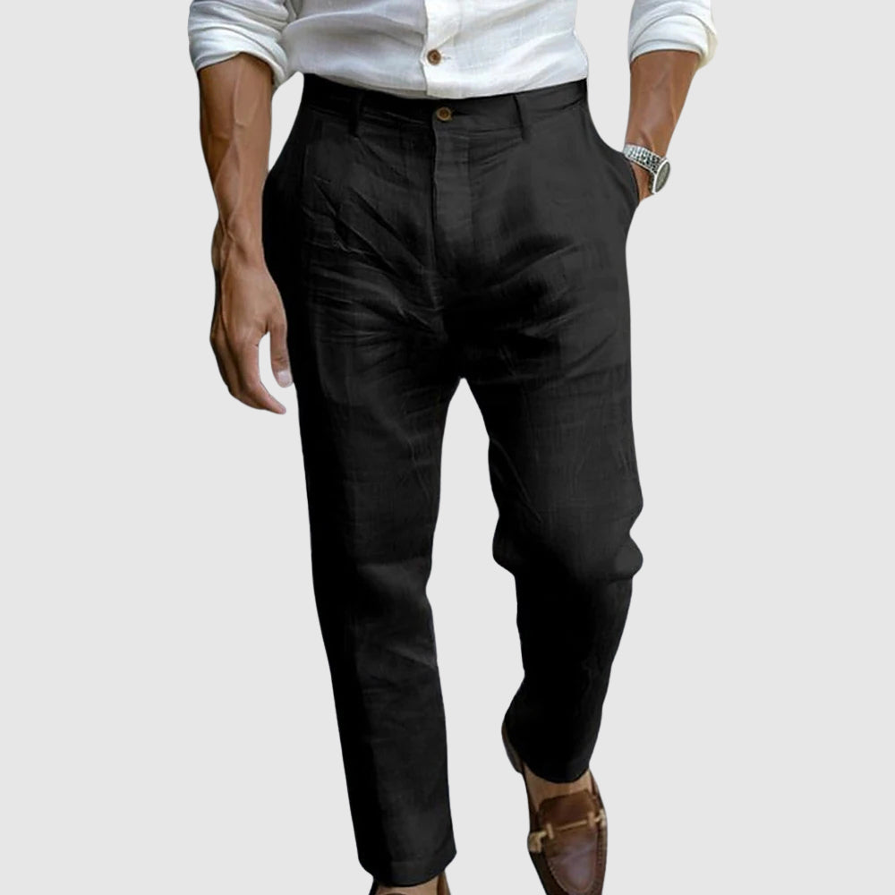 Lorance™ | Pantalones Ligeros de Lino