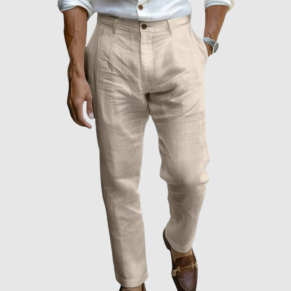 Lorance™ | Pantalones Ligeros de Lino