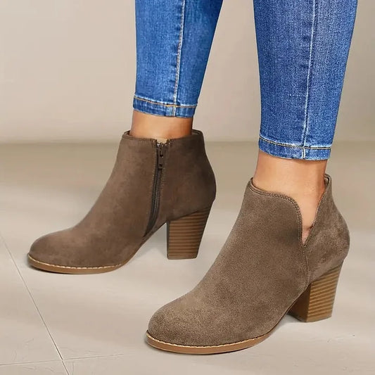 Alexe - Botines Cómodos de Cuero