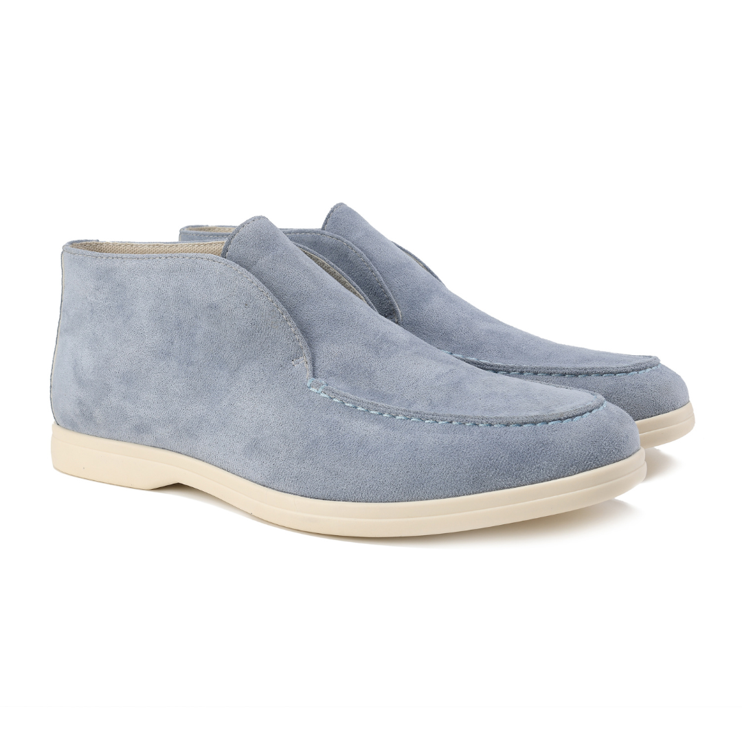 Lorance™ | Mocasines altos de ante