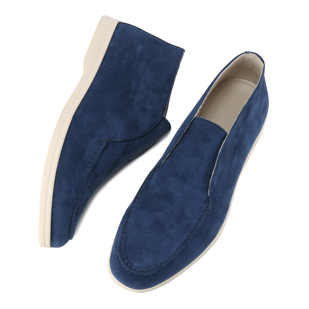 Lorance™ | Mocasines altos de ante