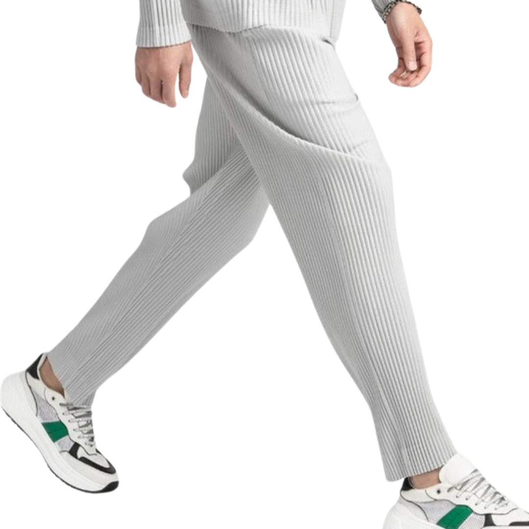 Lorance™ | Pantalón de algodón de canalé