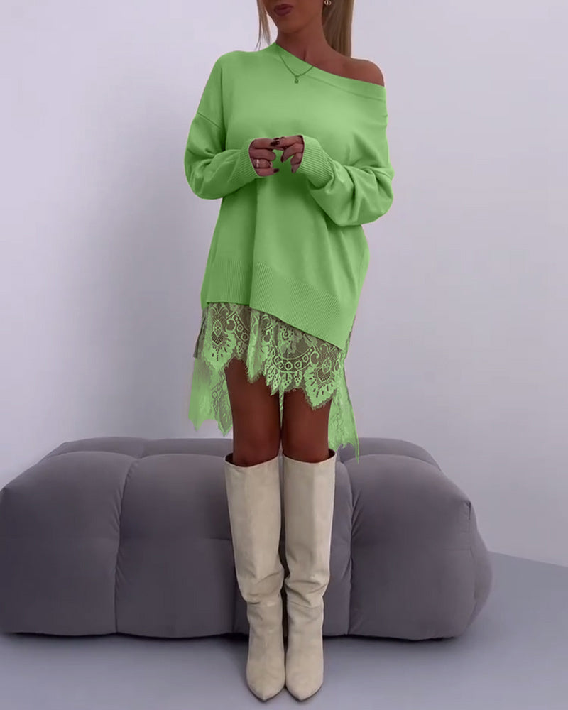 Blusa ajustada sin hombros de color uniforme