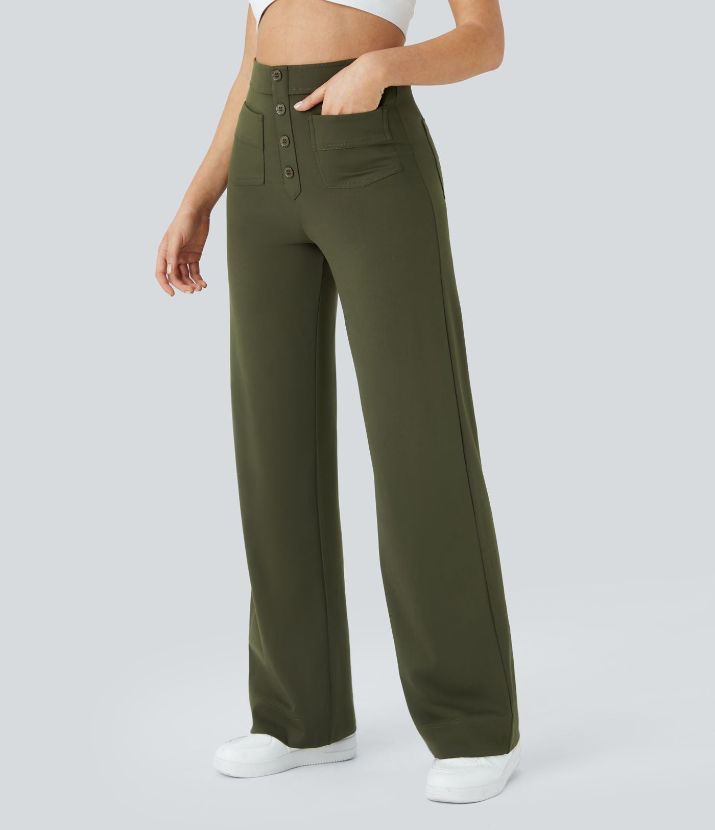 Jade - Pantalones Elásticos Cómodos