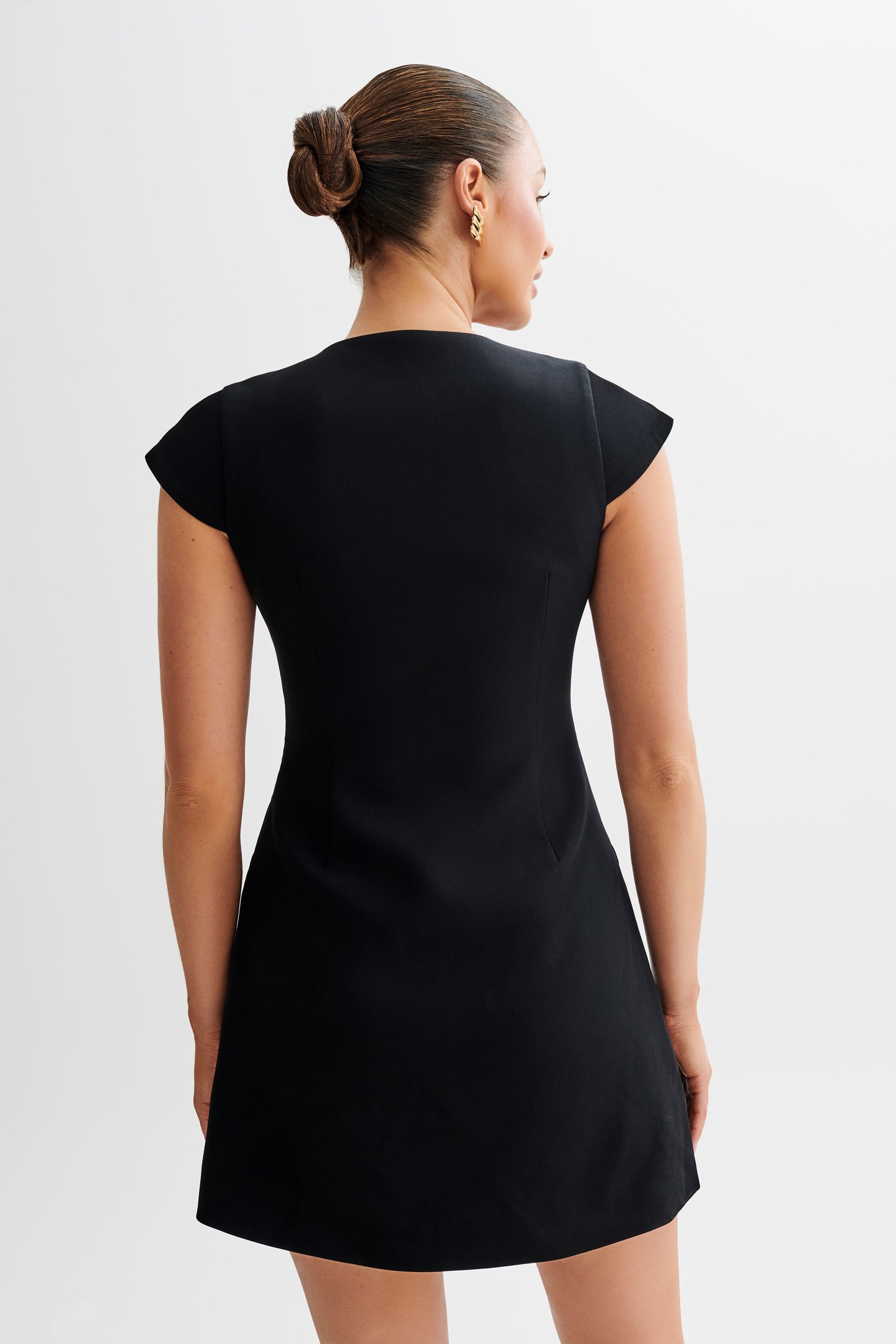 Vestido blazer sin mangas Kiernan - Negro