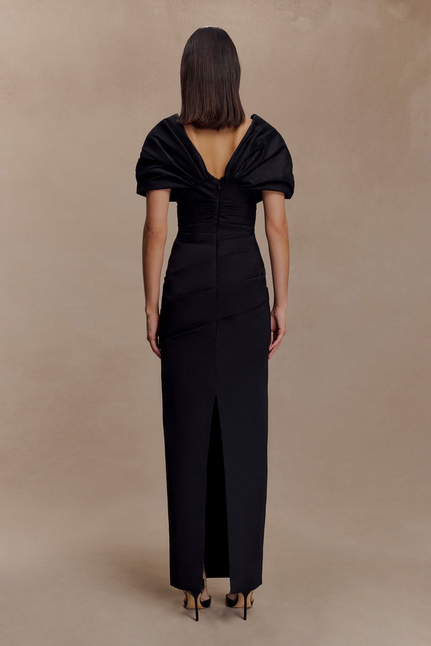 Vestido Maxi Thelma Bardot - Negro