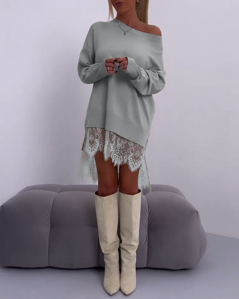 Blusa ajustada sin hombros de color uniforme