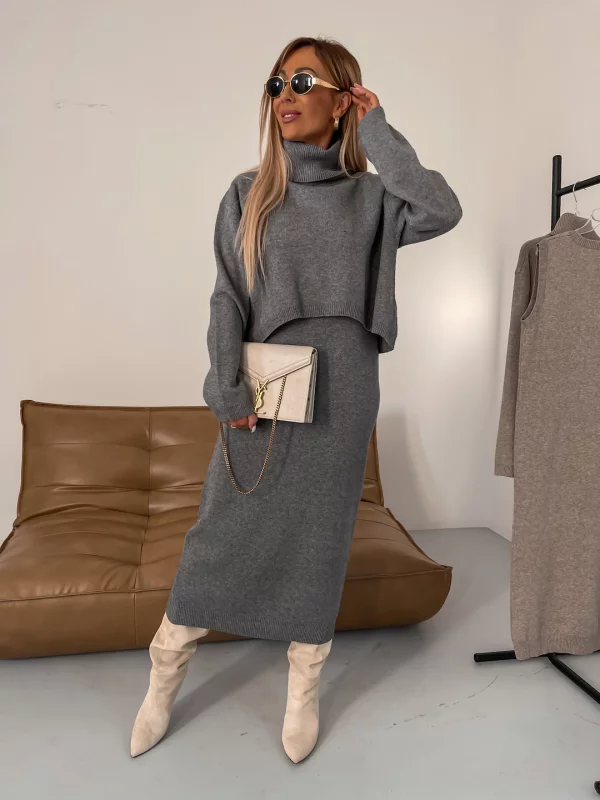 Nicole - Conjunto Elegante de Punto