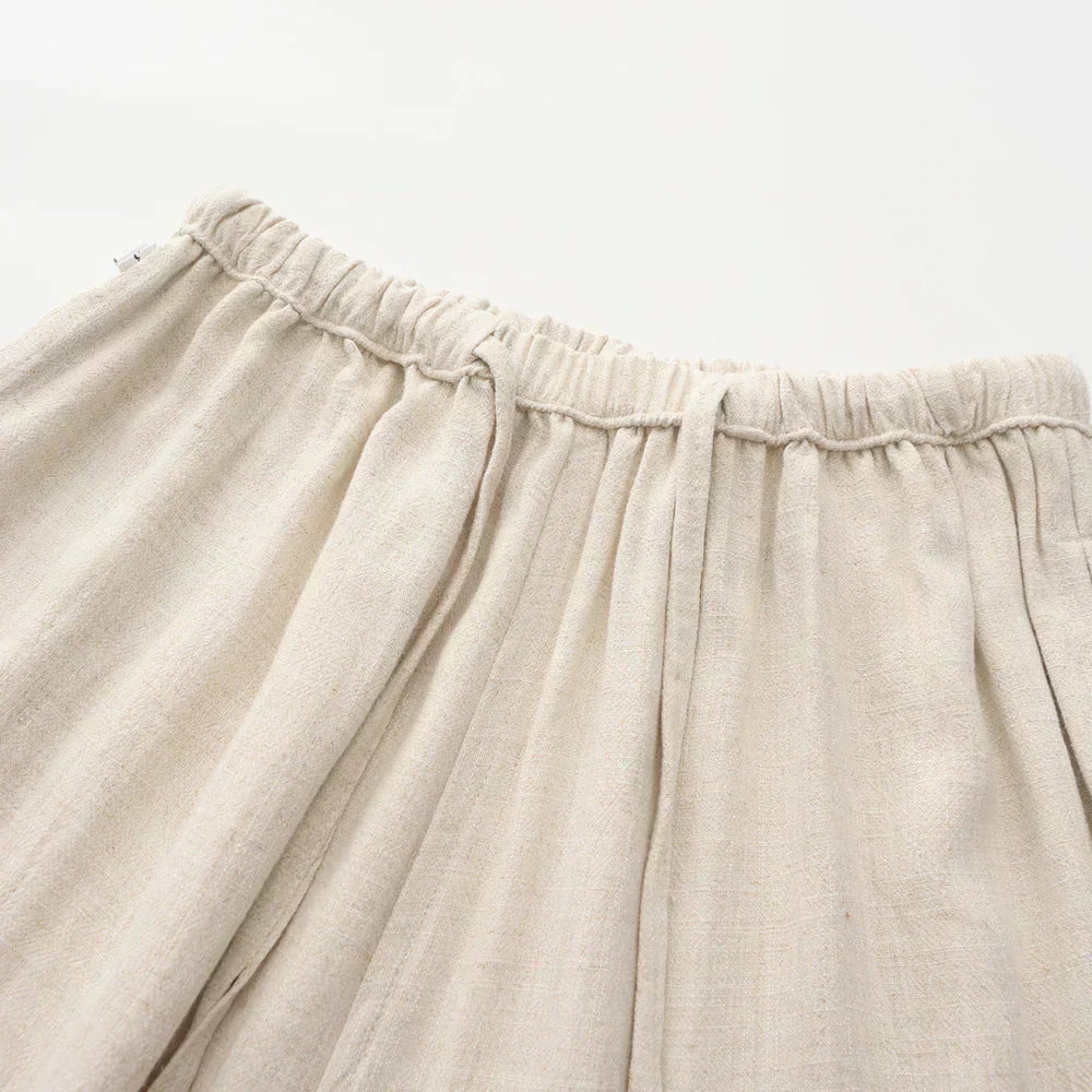 Lorance™ | Pantalón slim en lino
