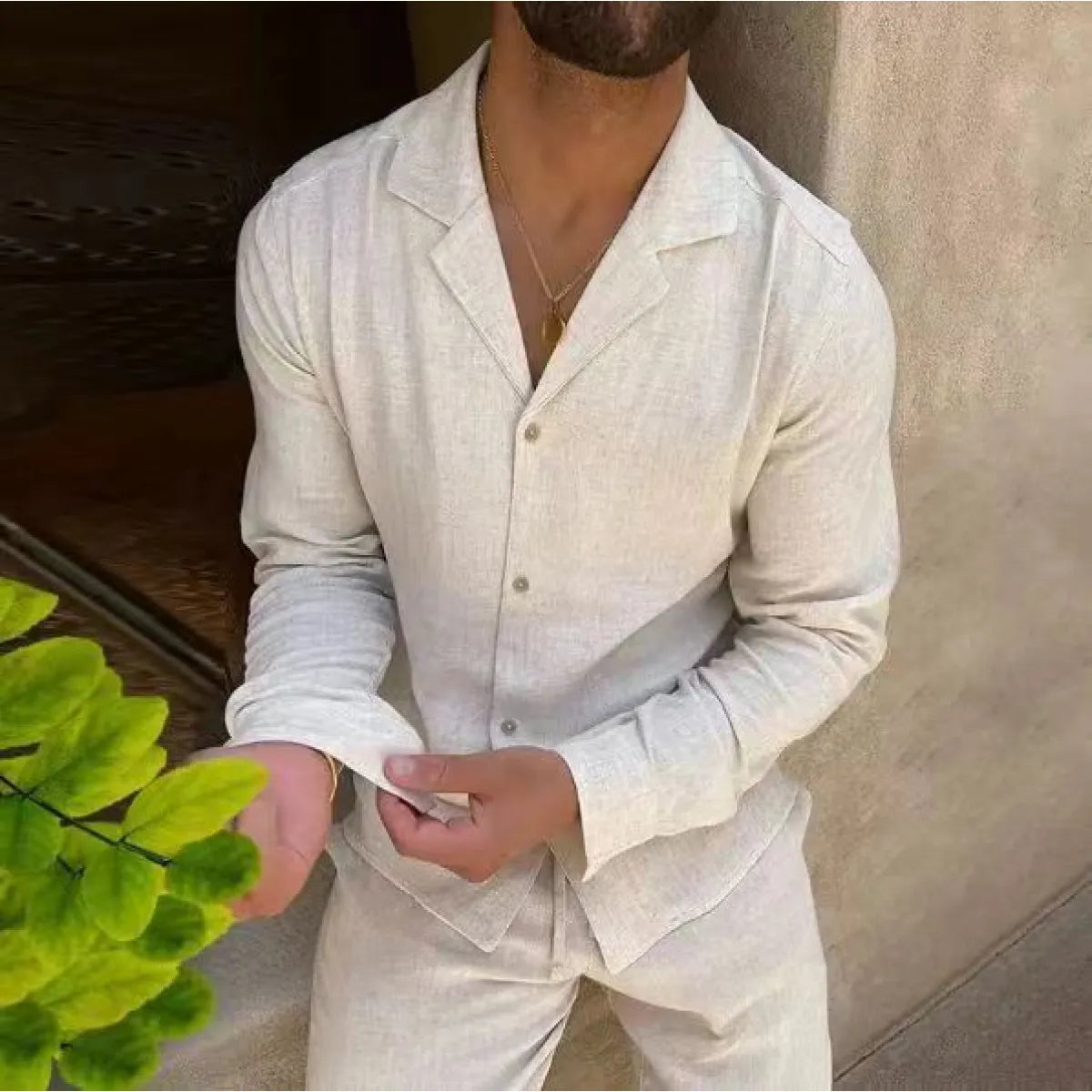 Lorance™ | Conjunto de verano para hombre de lino