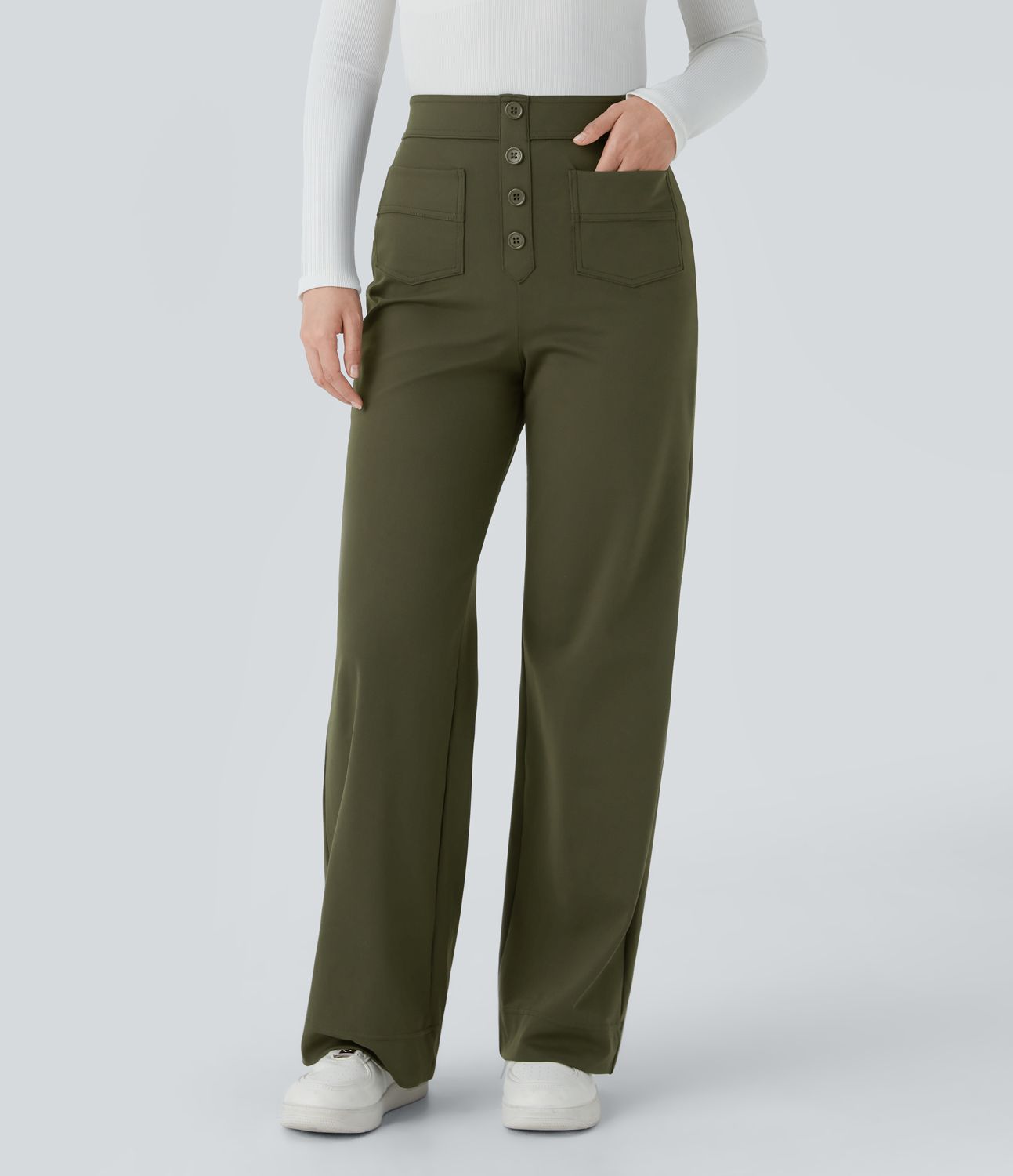 Jade - Pantalones Elásticos Cómodos