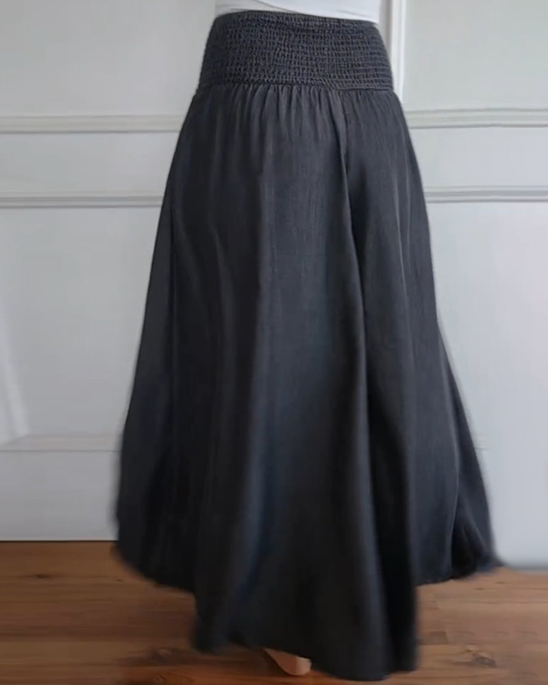 Mira - Falda Elástica de Estilo Elegante