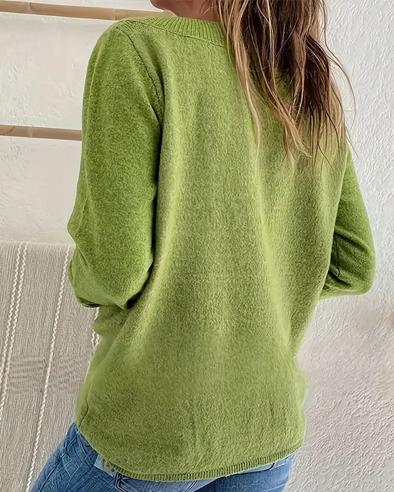 Camisa tipo polo de botones lisa