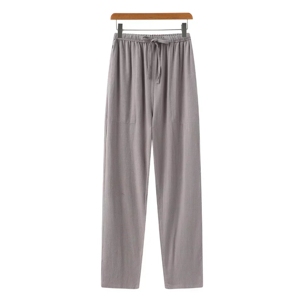 Lorance™ | Pantalón slim en lino