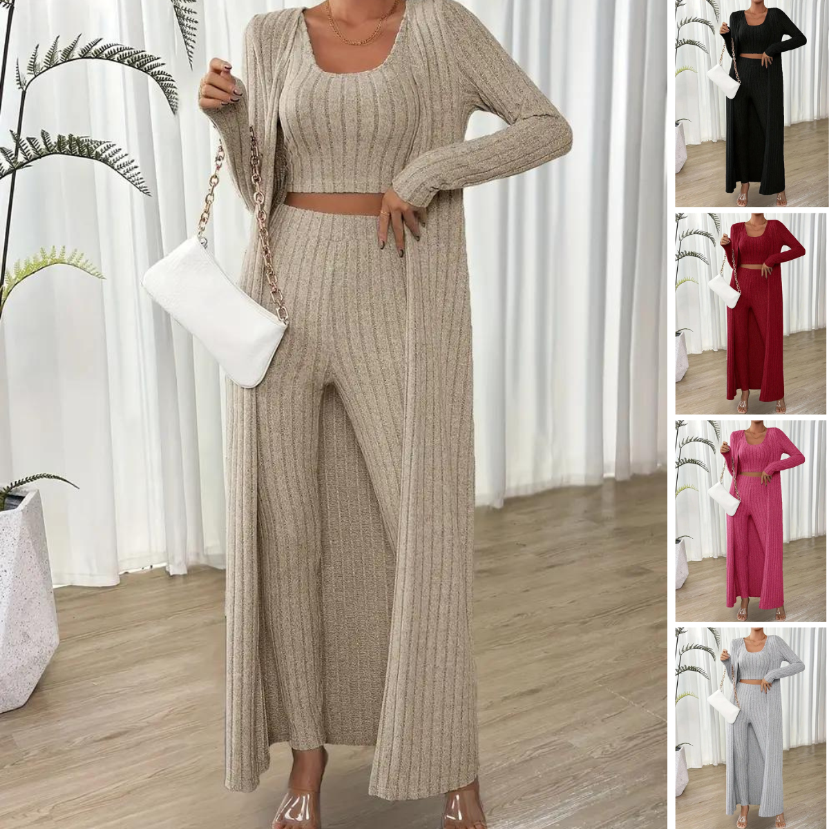 Solène - Conjunto de Punto Elegante