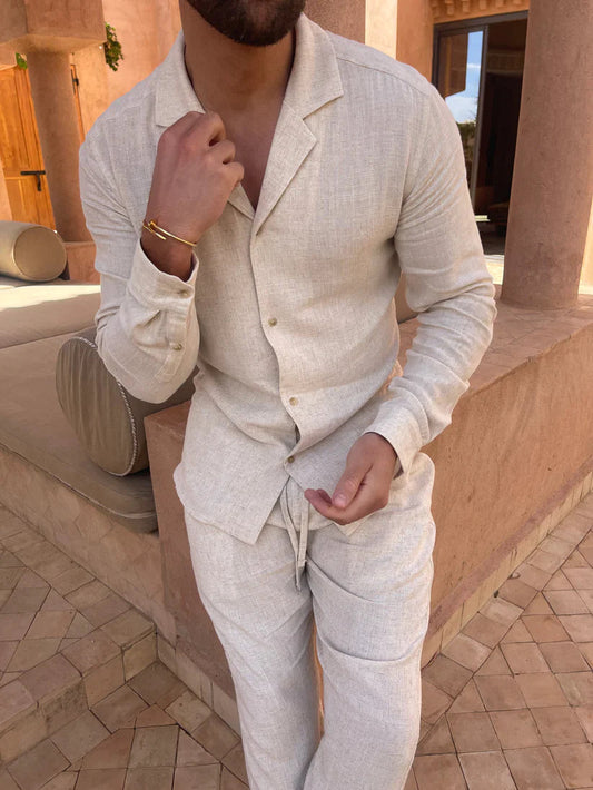Lorance™ | Conjunto de verano para hombre de lino
