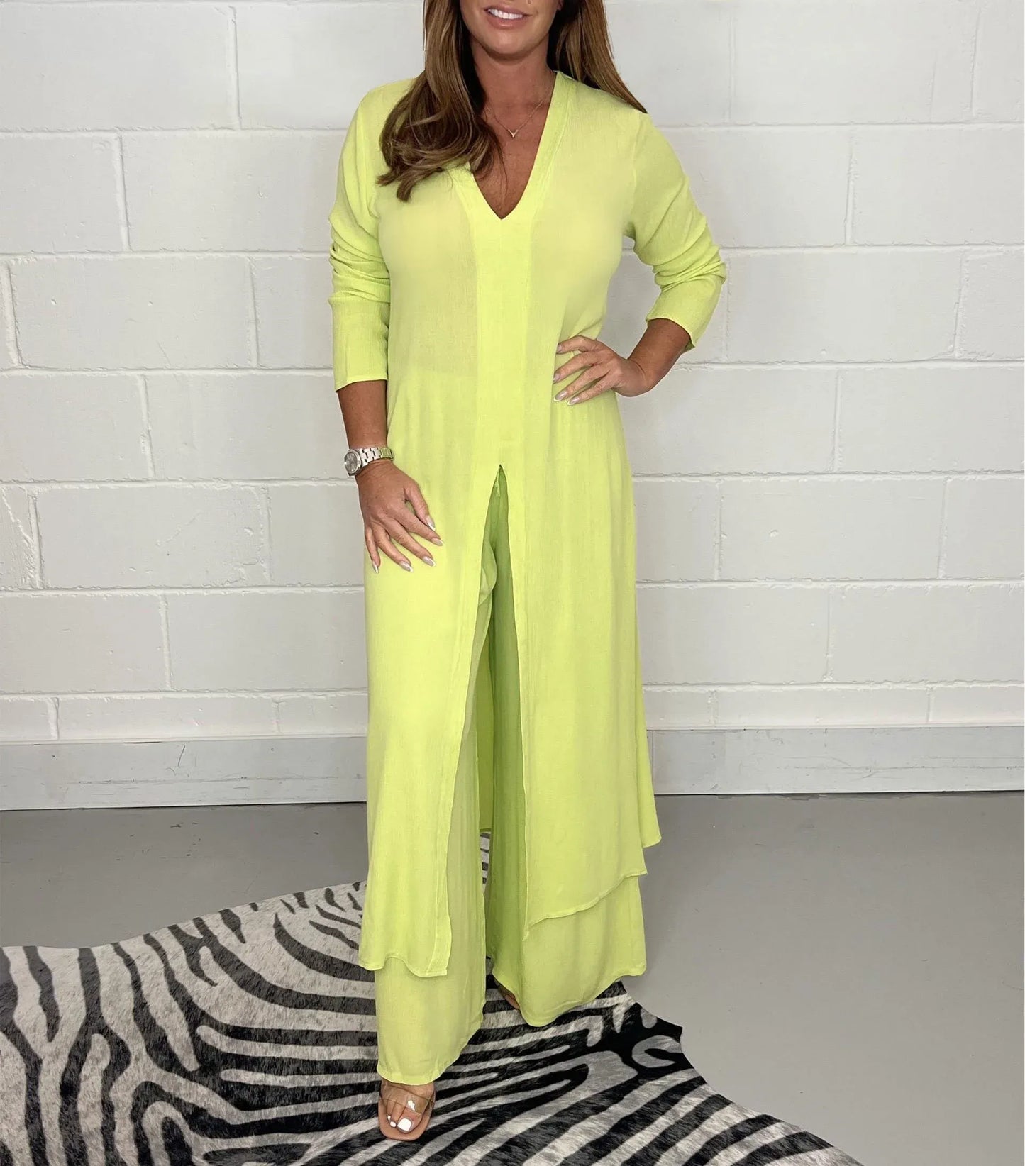 Dorine - Conjunto Primaveral Aireado