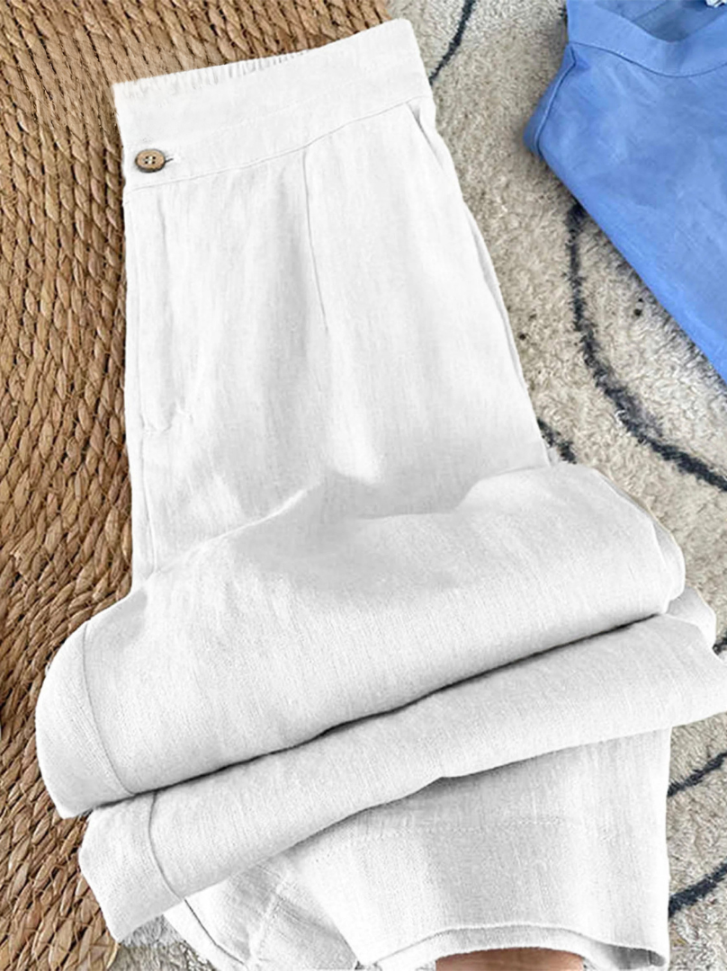 Maia - Pantalón Heritage en Lino