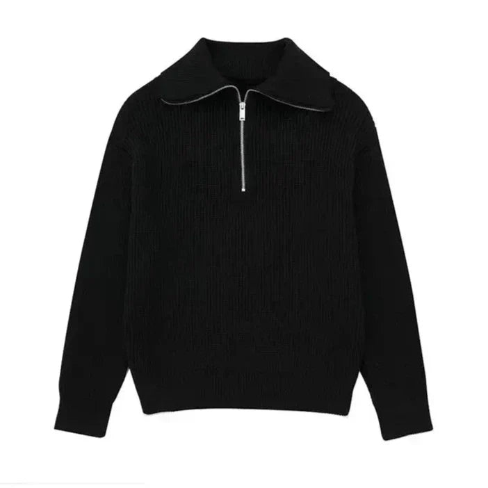 Lorance™ | Chaqueta con cremallera y rayas