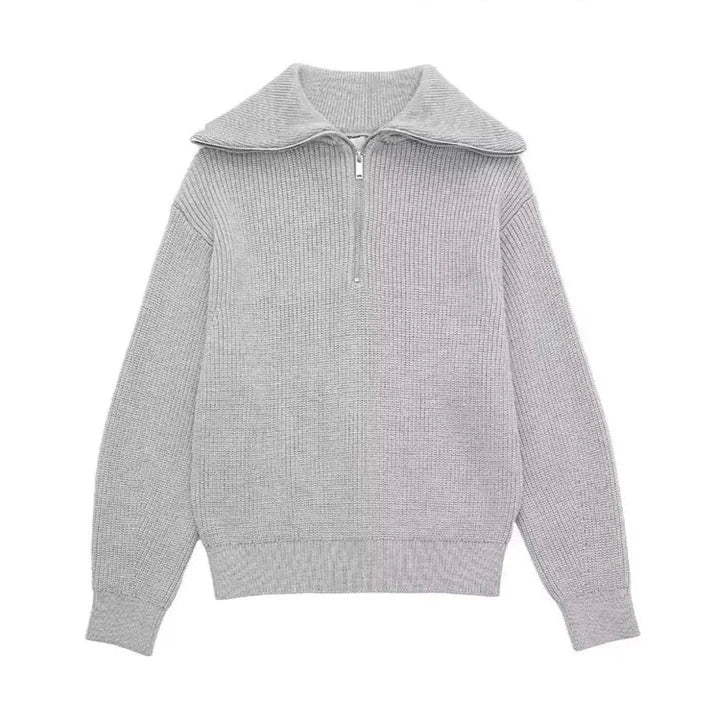 Lorance™ | Chaqueta con cremallera y rayas