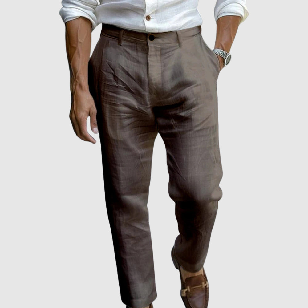 Lorance™ | Pantalones Ligeros de Lino