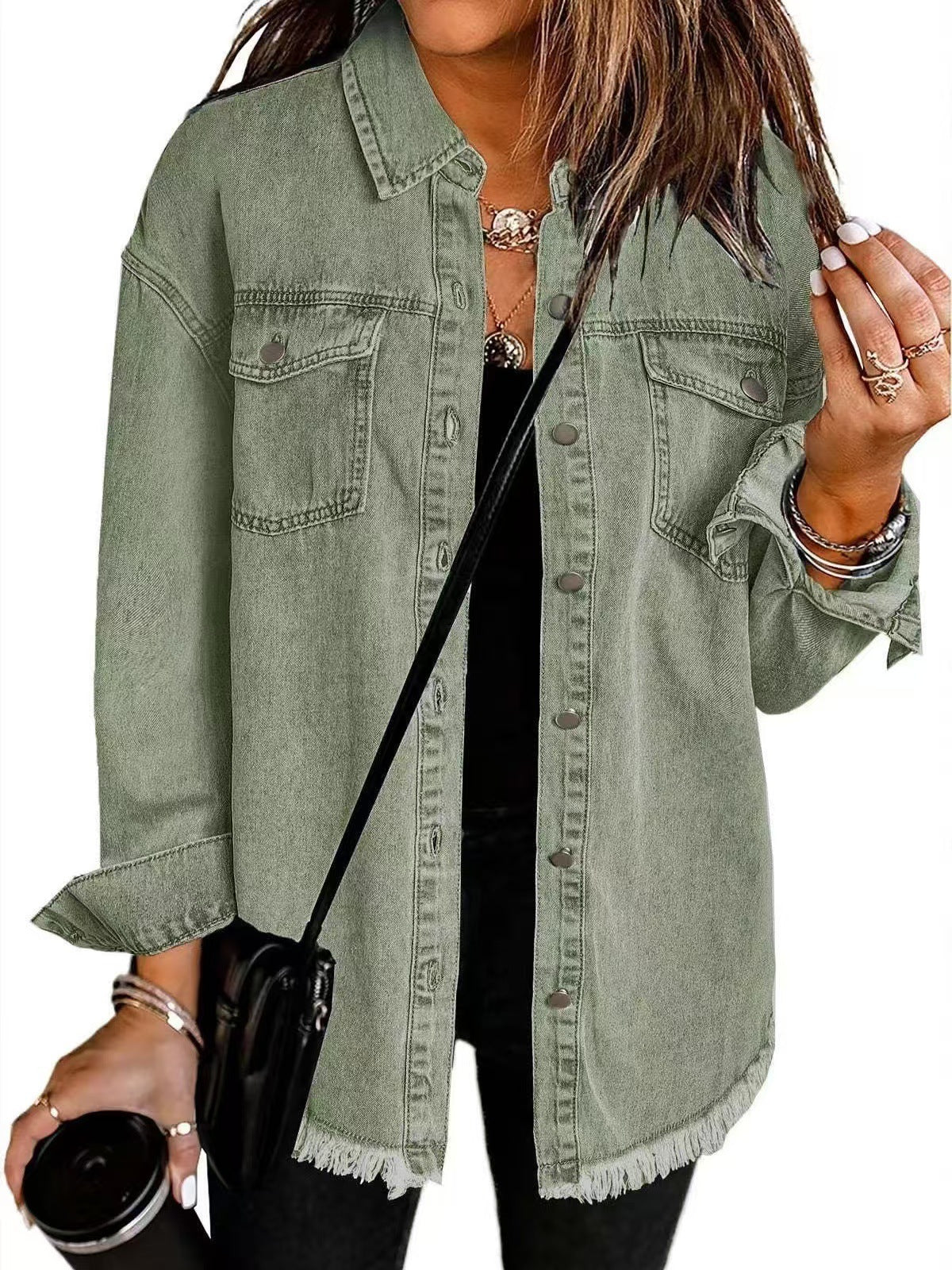 Lorance™ | Chaqueta de Jean Clásica para Uso Diario