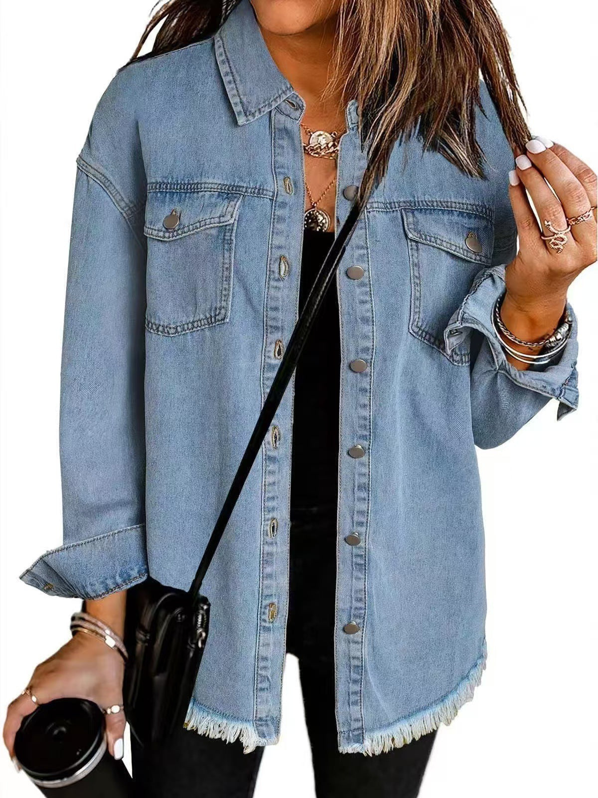 Lorance™ | Chaqueta de Jean Clásica para Uso Diario