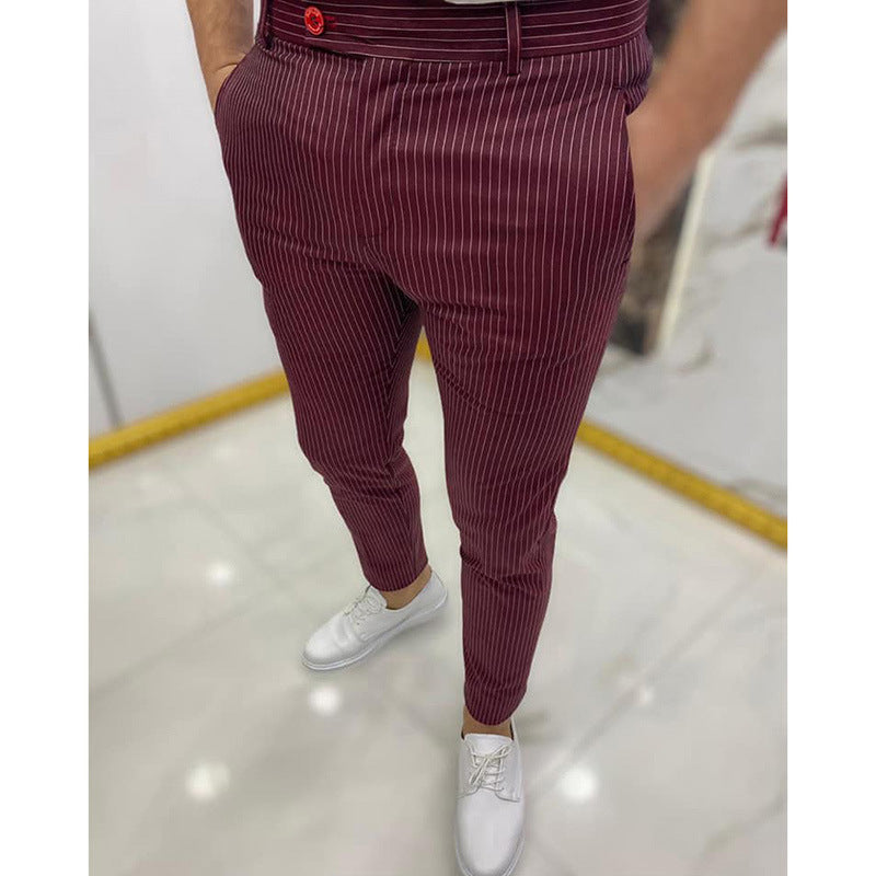 Lorance™ | Pantalón informal de corte ajustado