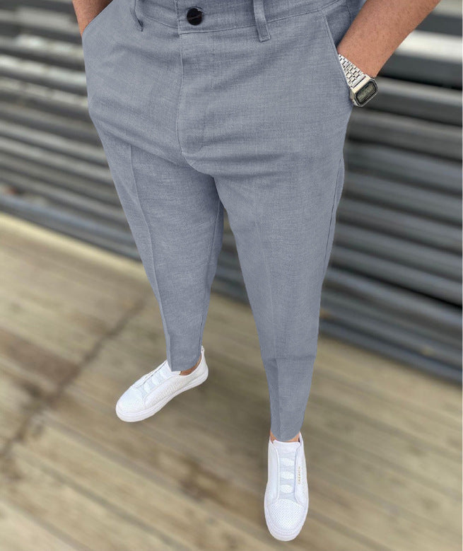 Lorance™ | Pantalón informal de corte ajustado