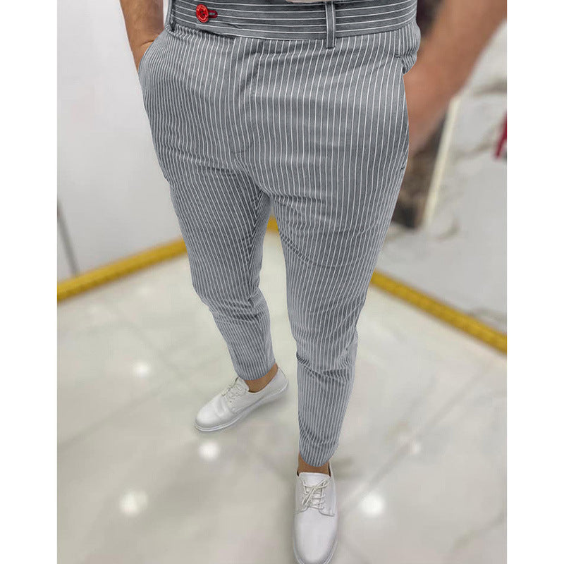 Lorance™ | Pantalón informal de corte ajustado