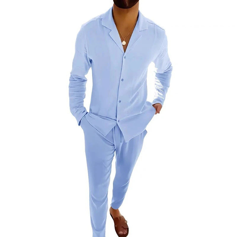 Lorance™ | Conjunto de verano para hombre de lino