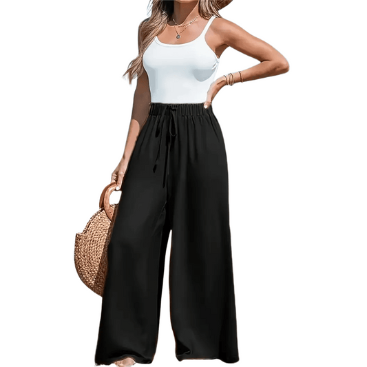 Liv - Pantalones de cintura alta elegantes