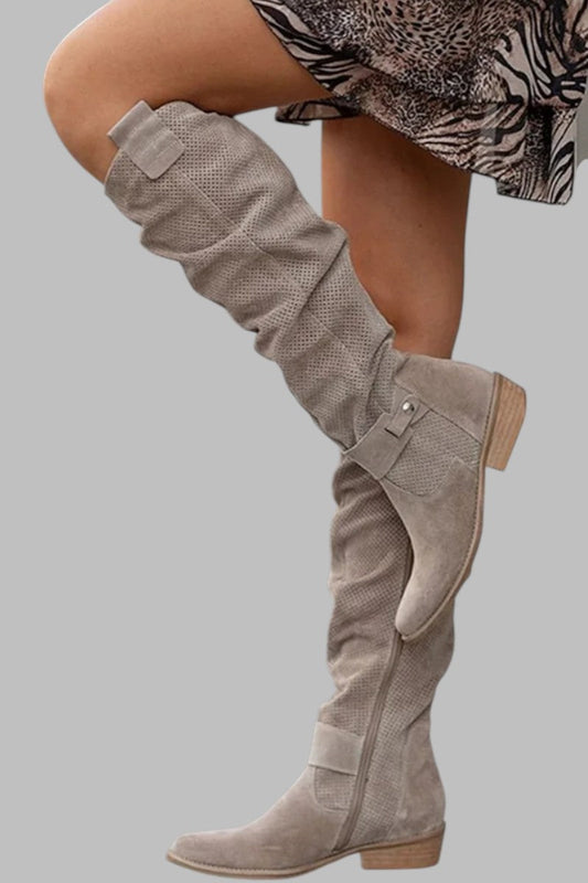Botines vintage hasta la rodilla Romani