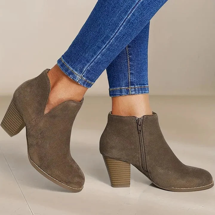Alexe - Botines Cómodos de Cuero