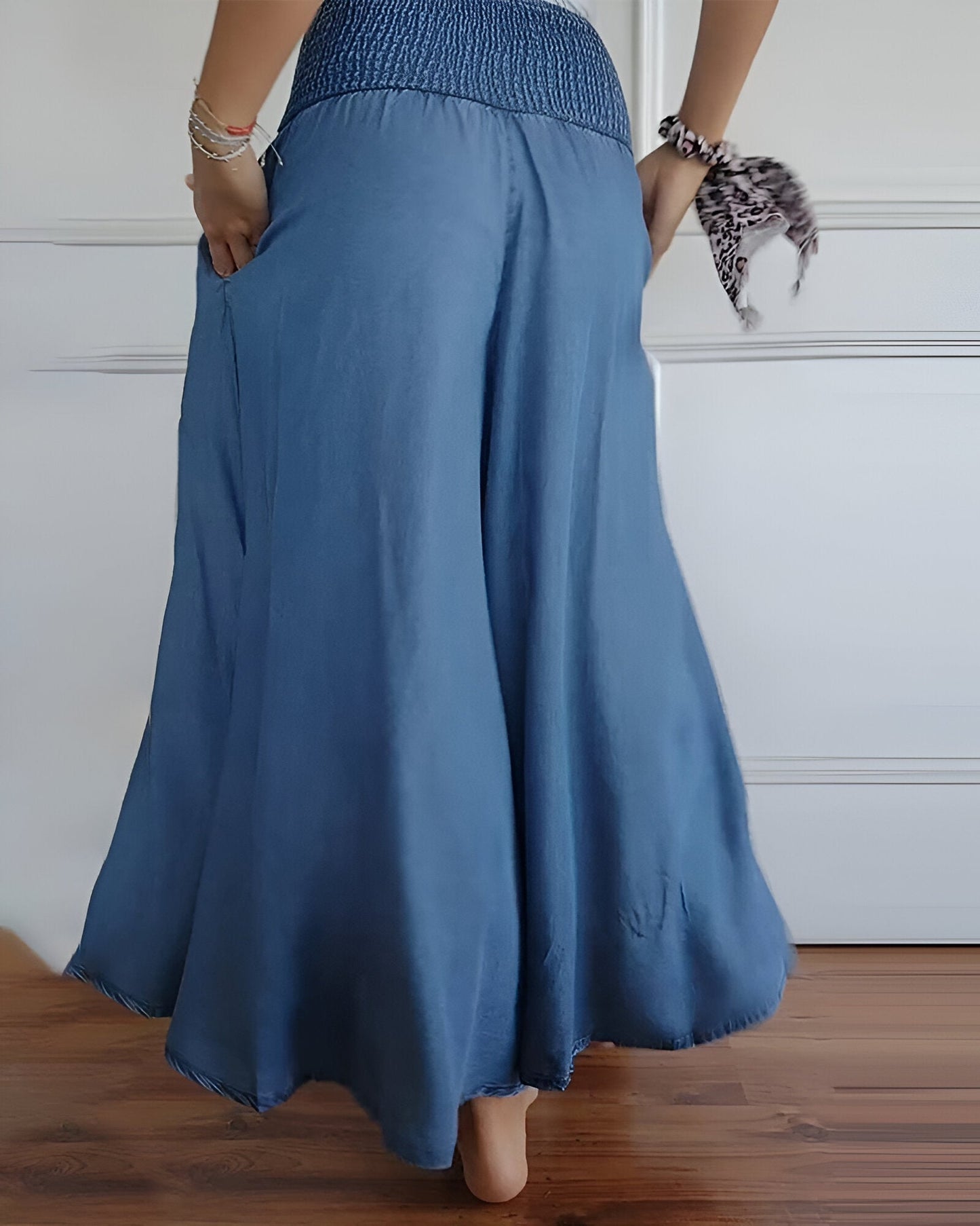 Alva - Pantalones cómodos con cintura elástica
