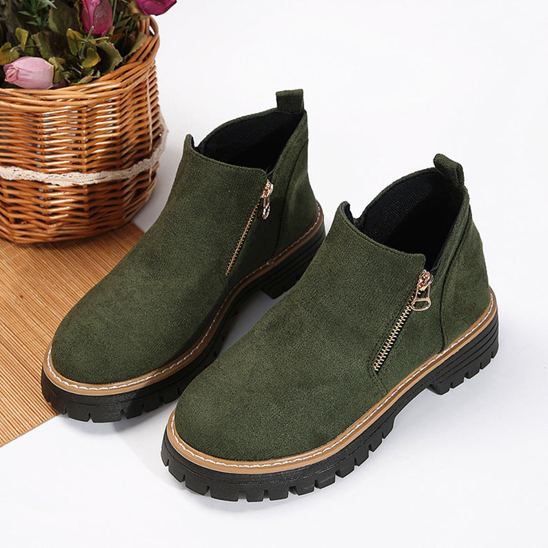 Isolde - Botines Elegantes de Ante