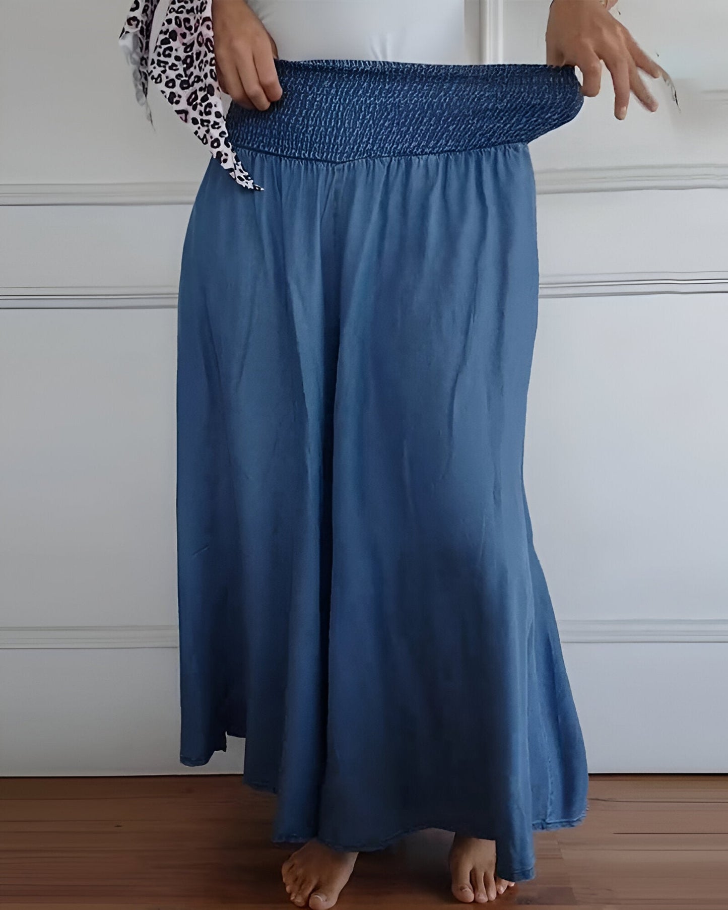 Alva - Pantalones cómodos con cintura elástica