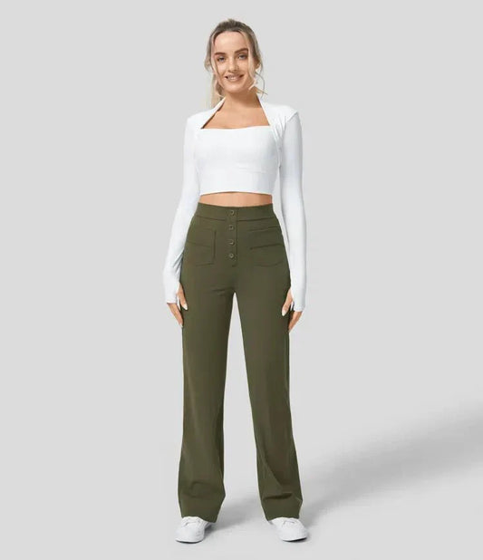 Jade - Pantalones Elásticos Cómodos