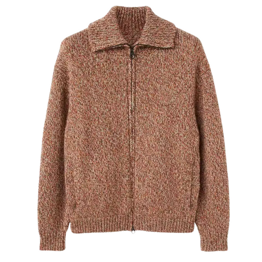 Lorance™ | SUDADERA ZIPPÉ EN LANA DE ALPACA